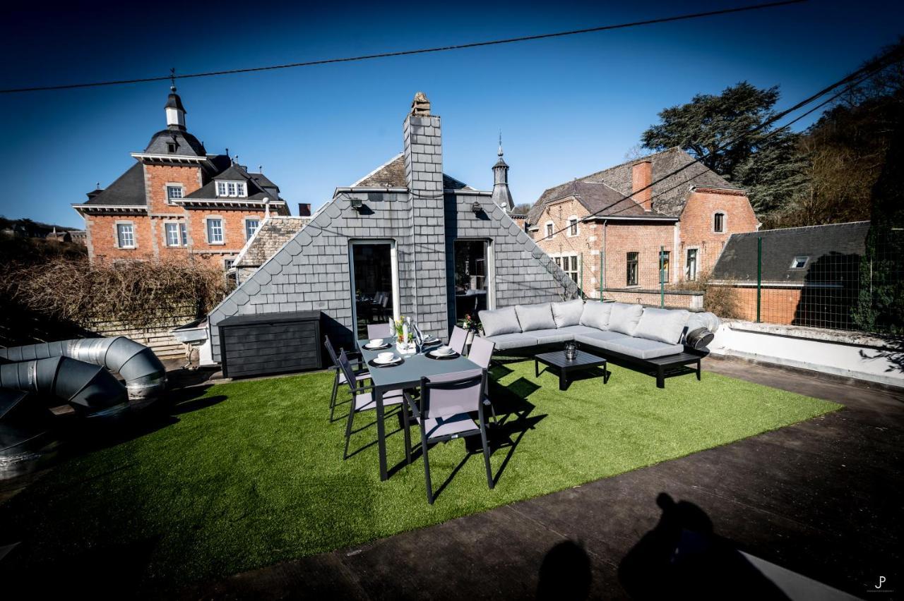 Les 3 Chapeaux Dinant 6P Les Canotiers 4P Avec Terrasse Le Melon 2P Sans Terrasse Eksteriør bilde