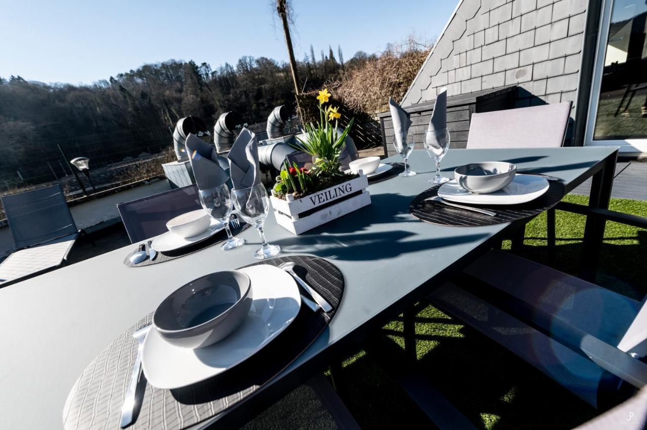Les 3 Chapeaux Dinant 6P Les Canotiers 4P Avec Terrasse Le Melon 2P Sans Terrasse Eksteriør bilde