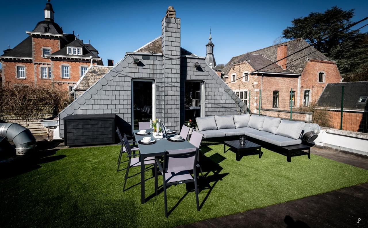 Les 3 Chapeaux Dinant 6P Les Canotiers 4P Avec Terrasse Le Melon 2P Sans Terrasse Eksteriør bilde
